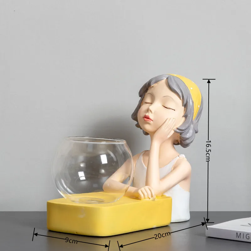 SereniGirl Lighted Hydroponic Sculpture - Image 2