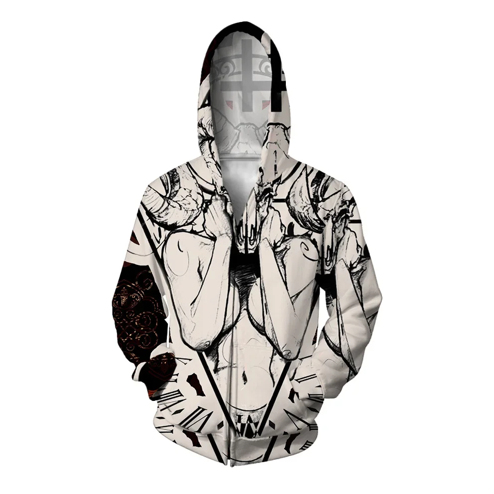 thumbnail image 1 of Ropa para hombre con estampado personalizado, moderna y versátil, nueva en sudaderas y sudaderas Sudadera con capucha cómoda y elegante, 1 of 5