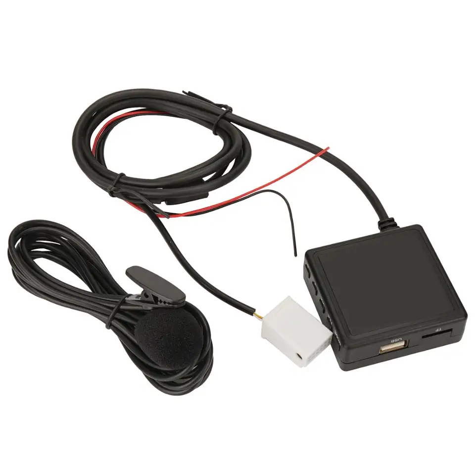 Akozon AUX IN Adapter, Bluetooth 5.0 12pin Draadloze Audio AUX in Kabel