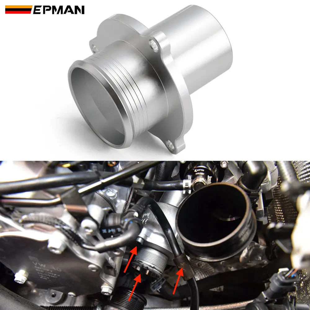EPMAN Turbo Выпускной глушитель удаление для двигателей EA888 Gen 3 повышенная реакция
