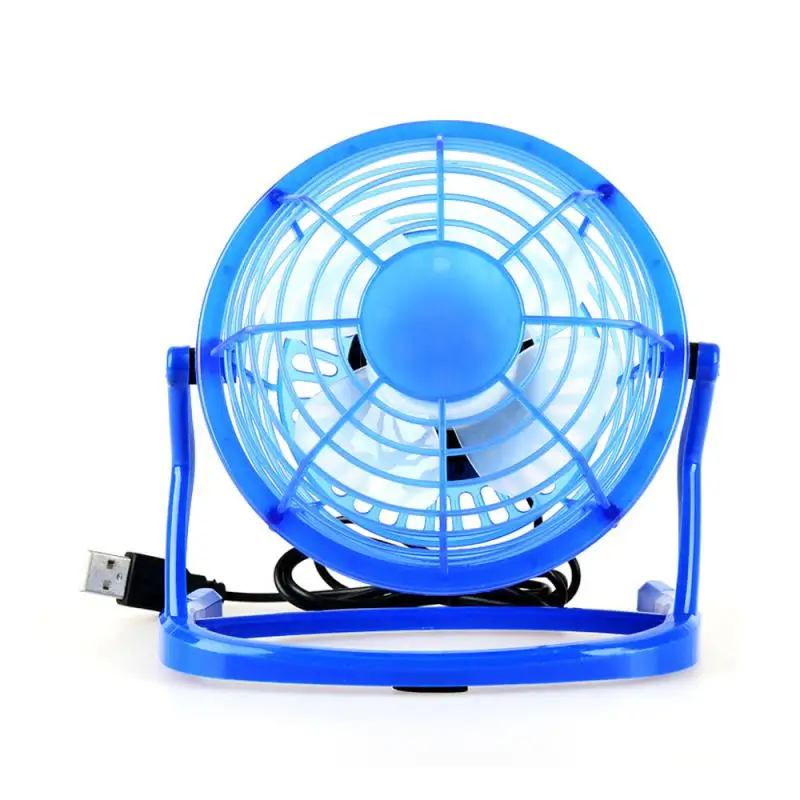 

Portable 4 inch USB Mini Fan DC 5V Small Desk Fan 4 Blades Cooler Cooling Fan Mini Super Mute Silent Fans For PC/Laptop/Notebook