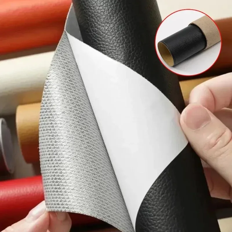 300x50cm Self Adhesive Leather Sofa Repair Patch couches Table Chair Sticker 1 Roll Fix Mend PU Artificial Leather Skin