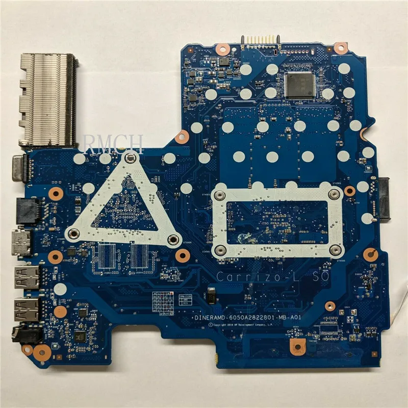 para hp 14-af-um 245 g5 6050a2822801 w A47210 Tpn-i120 Laptop Motherboard Teste 100 858042601 858042501 85804214 001 - Imagem 2