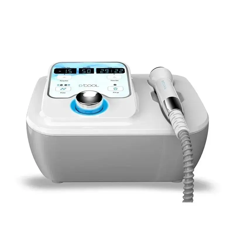 Portable Dcool Skin Cold Facial Electroporation Machine Shrink Pores Skin Tightening Whitening Anti Puffiness For Beauty Spa