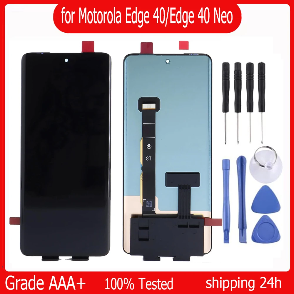 Schermo LCD INCELL Per Motorola Edge 40 Neo: Ricambio Di Alta Qualità Con Strumento Incluso