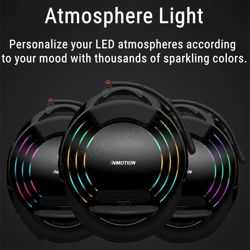 Original INMOTION V10F Electric Unicycle 84V 960Wh Battery 2000W Motor Unicycle 40km/h Speed with APP Smart EUC Monowheel