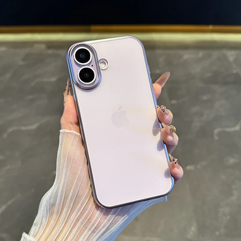 Luxury Translucent Ultra Thin Acrylic Case - UV Slim Matte Finish