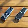 Luxury V10 Phone with Metal Leather Body Dual Card Slot Invisible Keyboard FM Radio And Camera - Premium Unisex Design 5