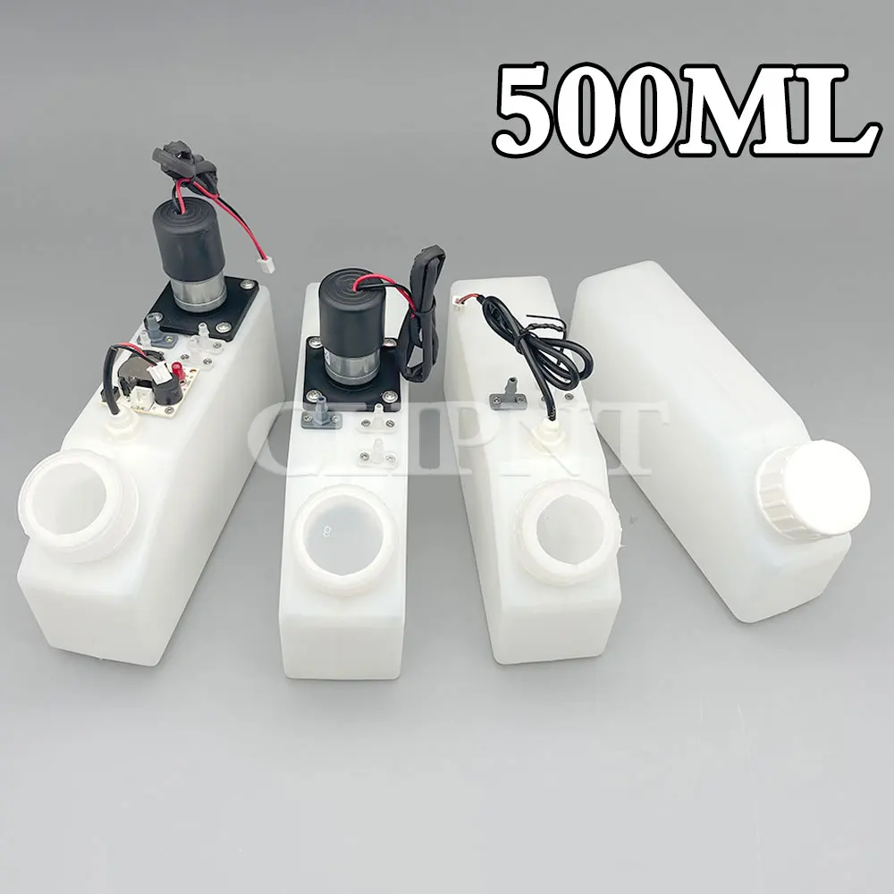 DTF 화이트 잉크 순환 시스템 서브 탱크, 교반 믹서 포함, Infiniti Gongzheng Crystaljet UV 프린터 잉크 카트리지용, 500ml