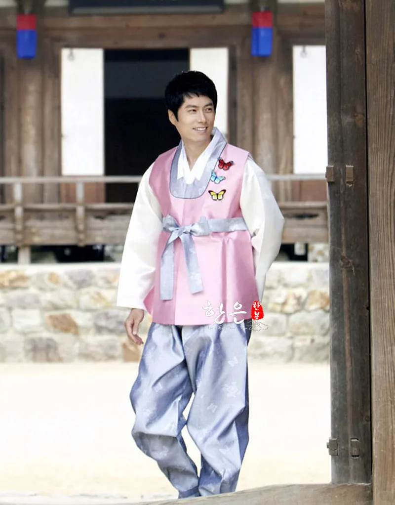 Korea Selatan Diimpor Hanbok Kain/Korea 