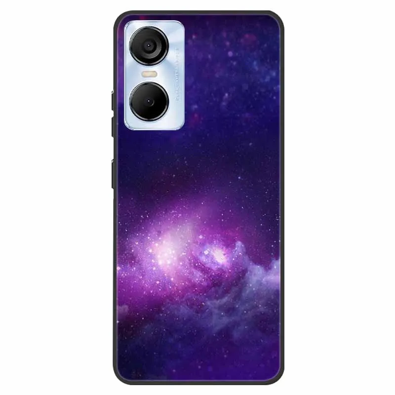 Animal Silicone TPU Soft Phone Case - Protective Wolf & Cat Design