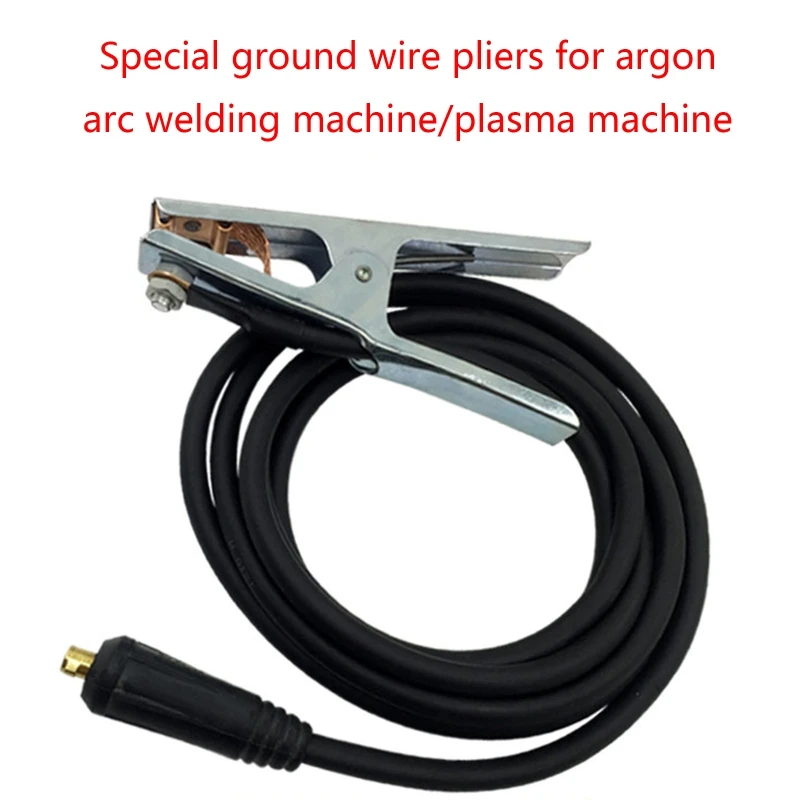 Portable Electrode Holder Cable Welding-Stick Grip Lead 300A Quality Metal Made 85LC