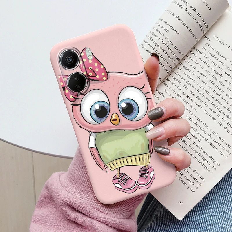 Silicone Soft TPU Protective Cat Design Phone Case with Little Dinosaur Shell