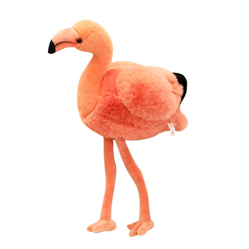 Adorable Flamingo Plush Toy 18 Inch Soft Stuffed Bird Doll Zoo