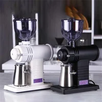 220V/110V Electric Coffee Grinder Machine Coffee Beans Particle Fully Automatic Detachable 10 File Adjustable High Capacity Fast 2