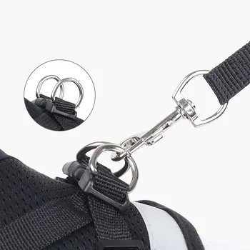 Cat Harness Lead Leash Set Adjustable Reflective Escape Proof Pet Mesh Vest Harness Puppy Dog Collar Small Dog Cat Pet Supplies 6
