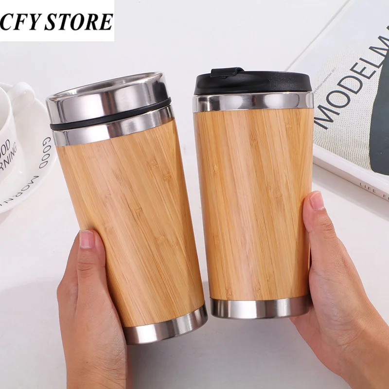 450ml Stainless Steel Thermos Flask Coffee Mug Travel Business Water Bottle Tea Infuser Beverage Drinkware |