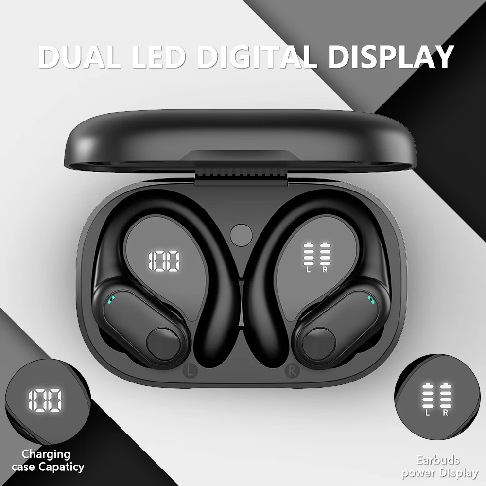 

Bluetooth-наушники с шумоподавлением, с микрофоном