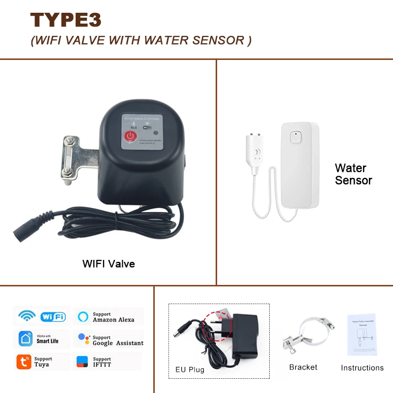WiFi Smart Valve Controller with Bluetooth Timer