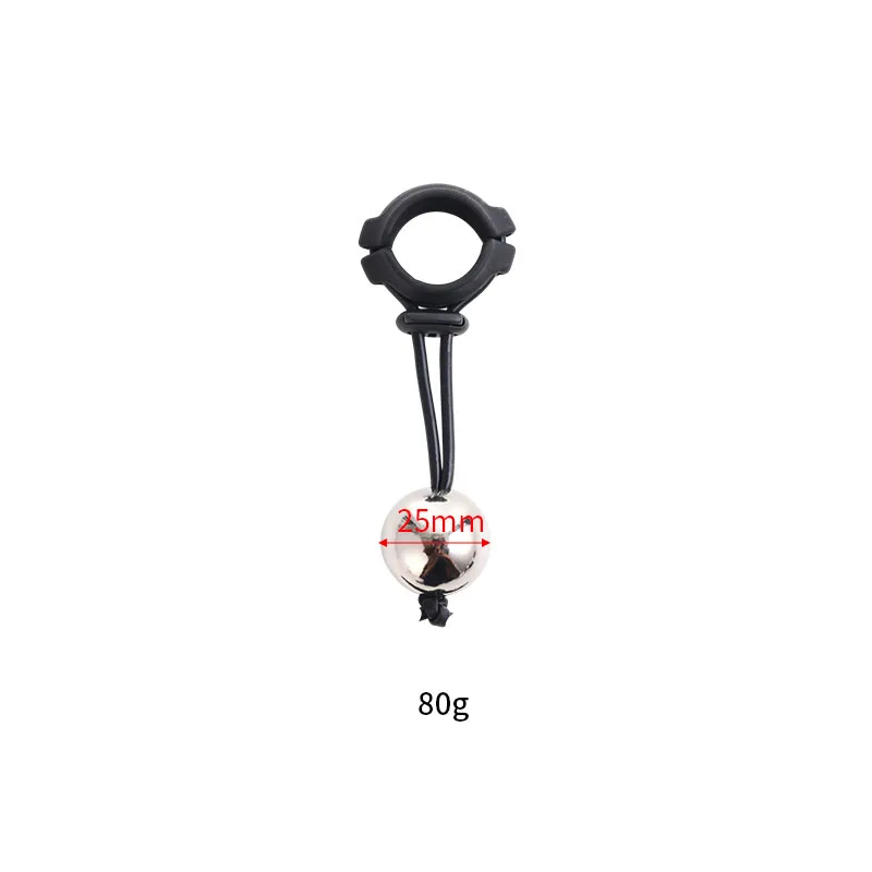Male Drop Ball Heavy Weight Stretcher Silicone Penis Cock Ring Metal Hanger For Enlargement Extender Pull Eexercise Sex Toys Man