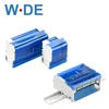 1 Piece WDH207/211/215/407/411/415 Din Rail Terminal Block Screw Junction Modular Universal Electrical Power Distribution Box 3
