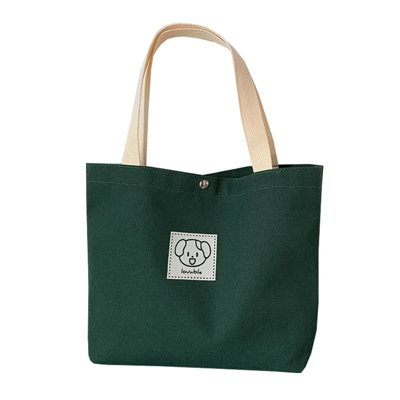 Canvas shopping tote bag daily tote bags for girls cotton shopping bag customize women handbags bags for women