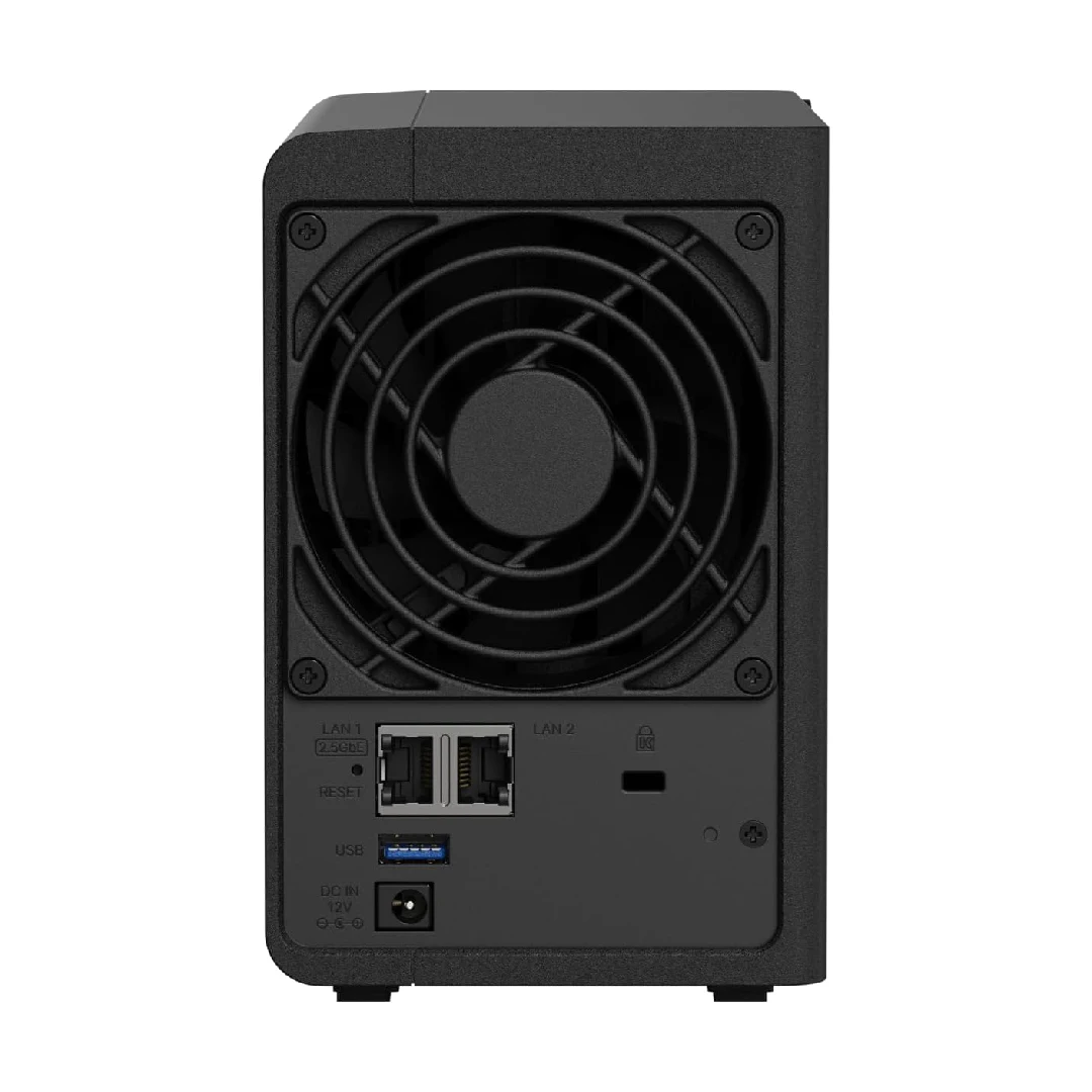 시놀로지 DS225+ 2베이 디스크스테이션 NAS 인클로저 2GB DDR4 RAM (디스크 미포함)
