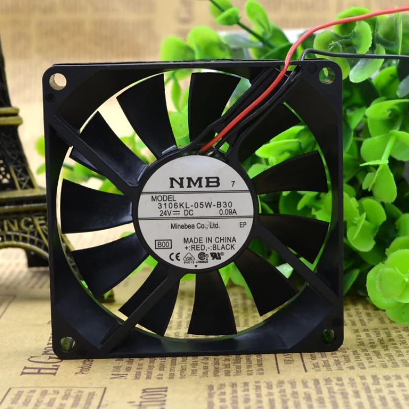 

3106kl-05w-b30-b00 Cooling Fan 24V 0.09a 80*80 * 15MM 3106kl 05w b30 b00