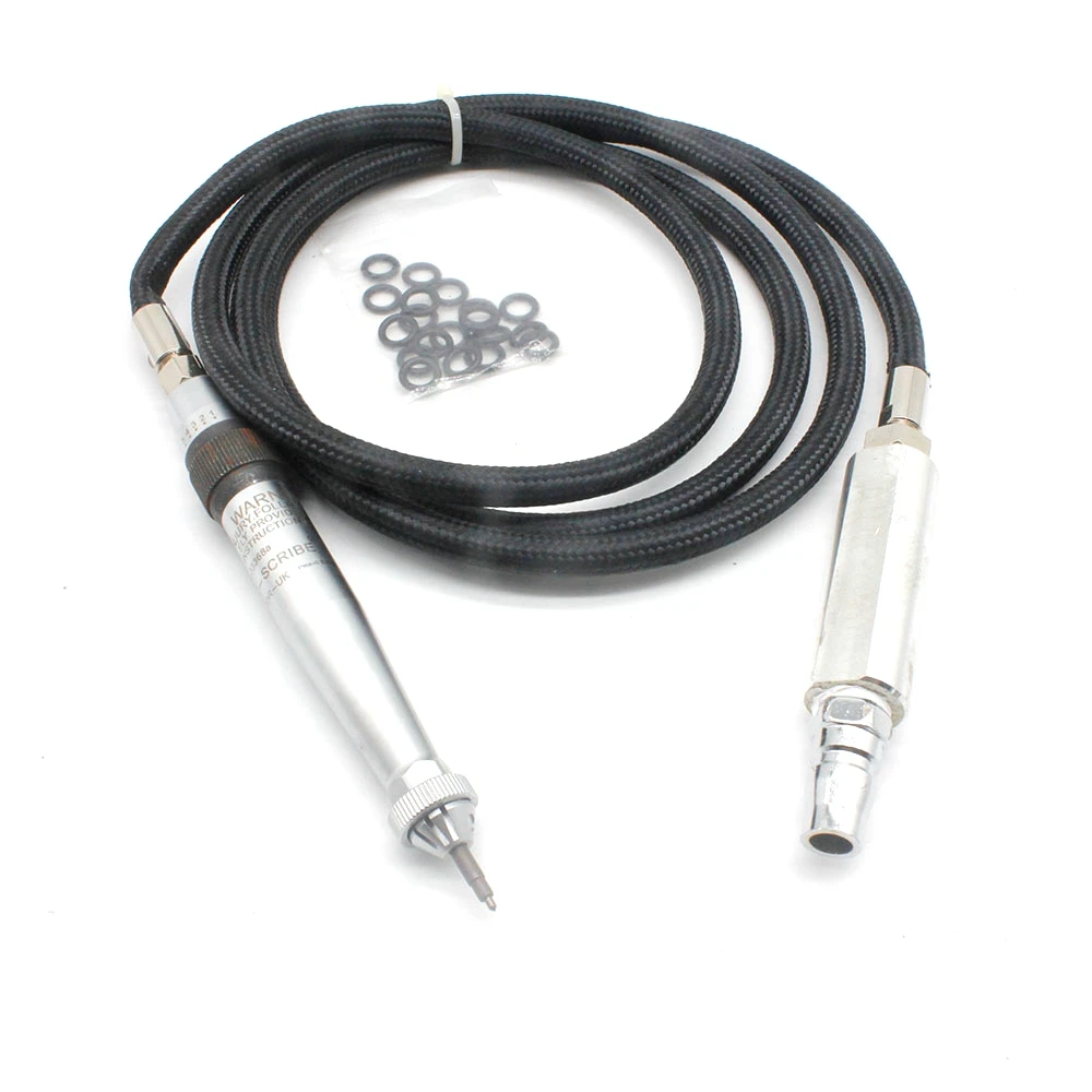 Pneumatic Engraving Pen Kit Air Micro Die Grinder Pencil for Metal Glass Ceramics Jewelry Tools