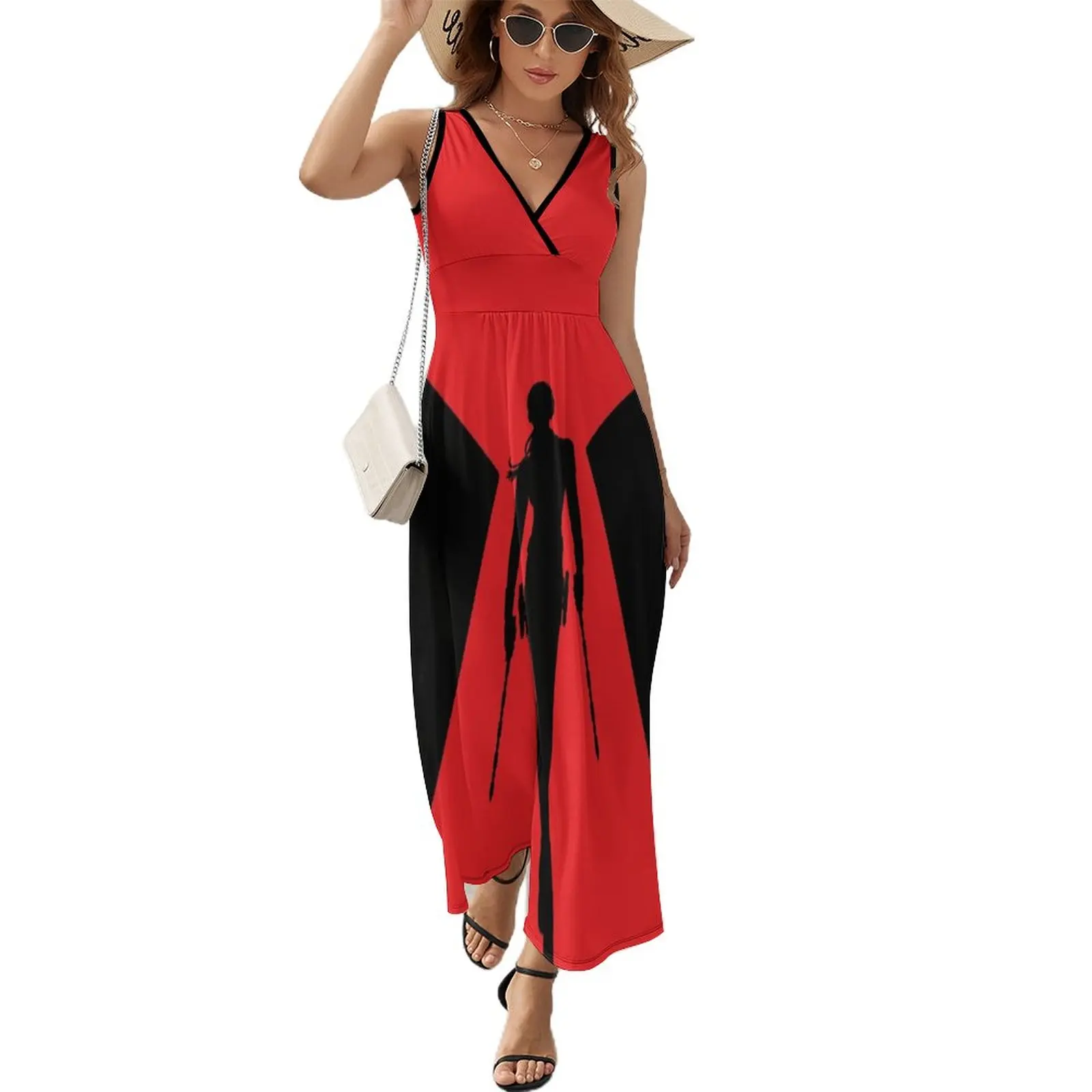 

Widow Movie Logo Sleeveless Dress women's evening dresses Woman dresses