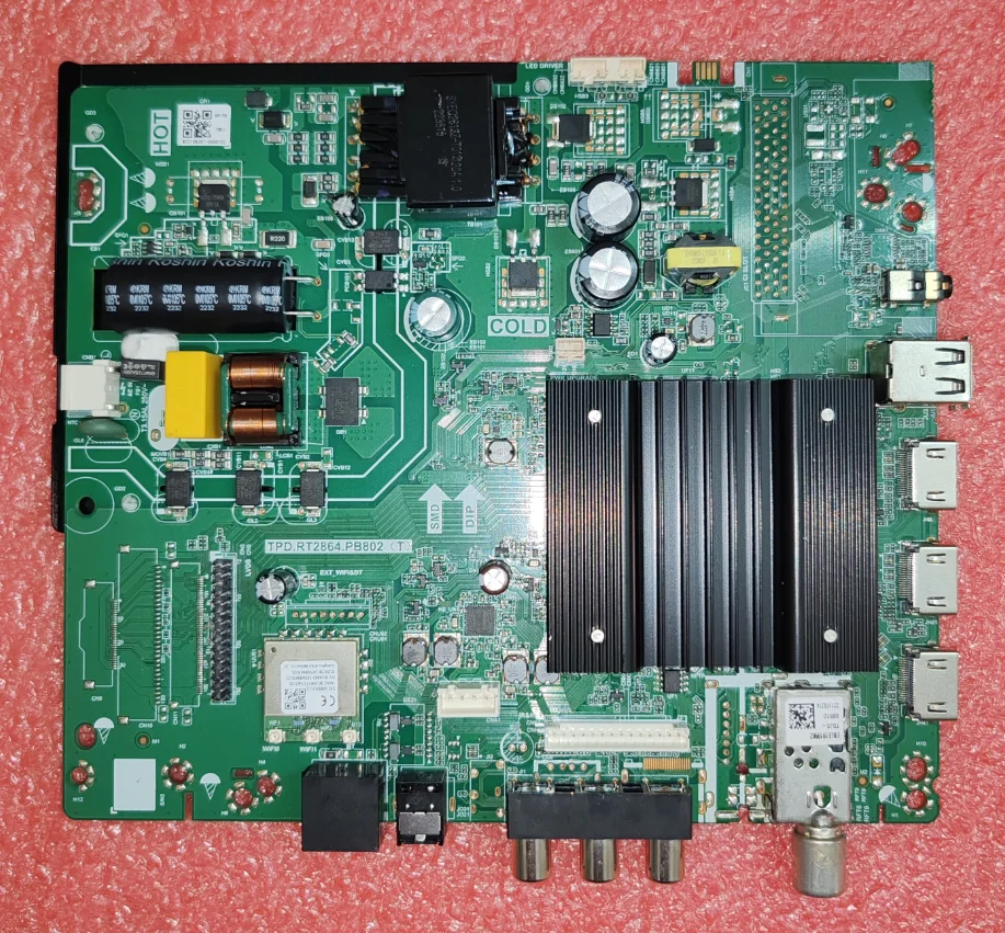 цена Free shipping! TPD.RT2684.PB802   WiFi network three in one TV motherboard tested well