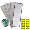 Replace Mop Head Microfiber Replacement Head Floor Cleaning Cloth Pads Flat Squeeze Hand Free Wringing Tools for Home, Kitchen 1