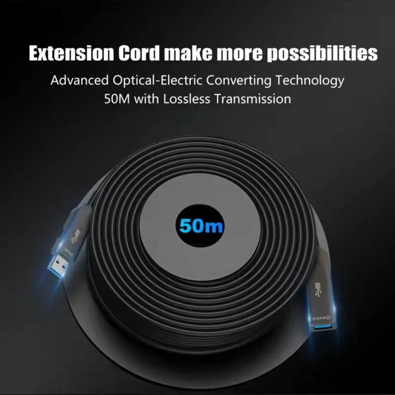 USB3.0  3.1 AOC   ̺ 10Gbps USB3.0 - USB  ̺   10m 20m 50m
