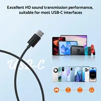 In-Ear Wired Headphone HiFi Music Earbud Handfree Earphone Type-C 3.5mm with Mic Wired Earplugs For Samsung Xiaomi Tablet Laptop - Image 5