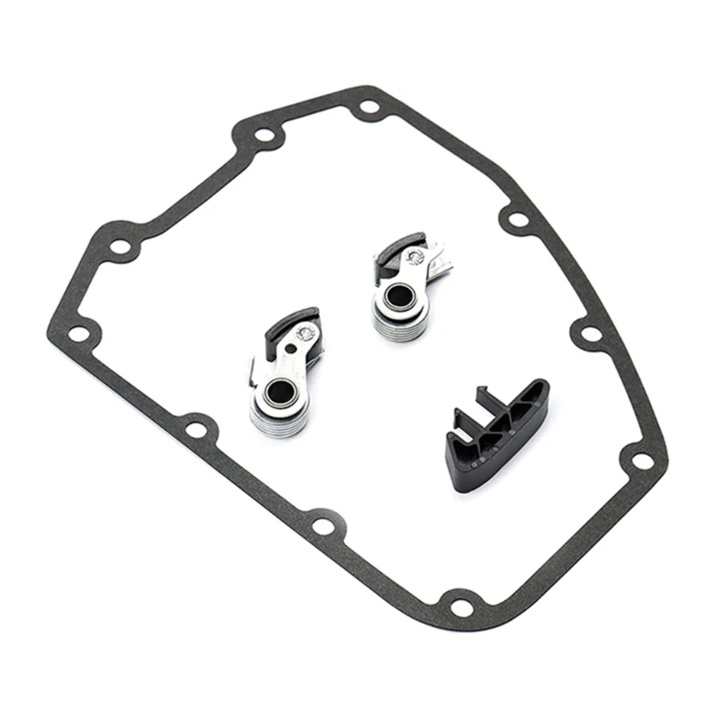 

Motorcycle Engine Chain Guide Cover Gasket Chain Tensioner For Twin Dropship