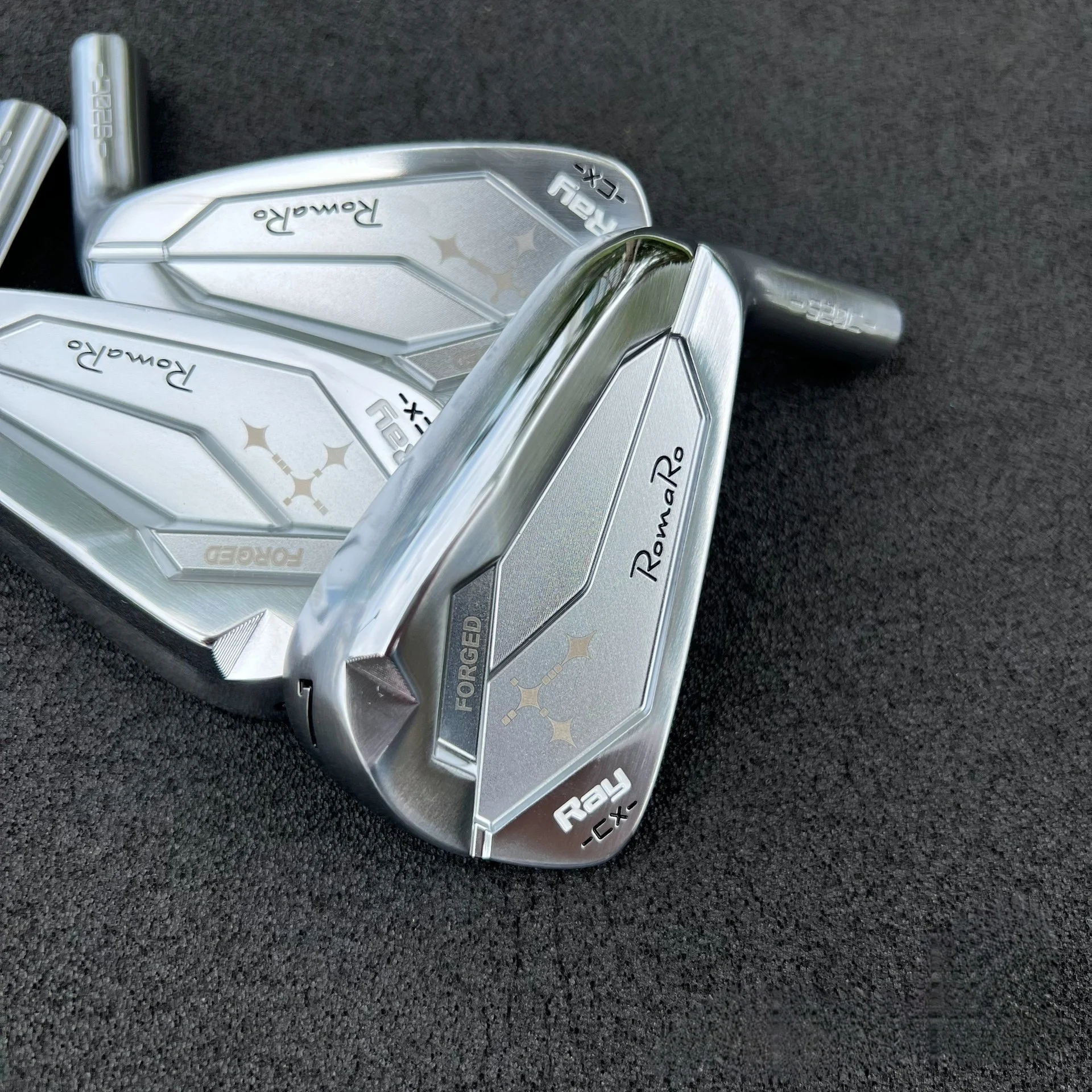 Golf Clubs Iron Set 7pcs Romaro Ray CX Silver Heads (4,5,6,7,8,9,P)