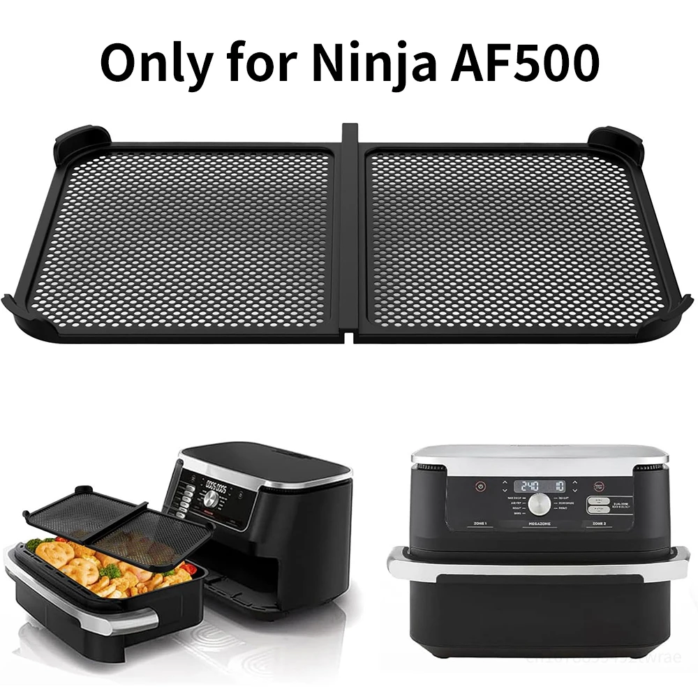 Air Fryer Accessories Air Fryer Anti Splash Accessories Only For Ninja Foodi AF500EU Reusable Silicone Prevents Splash Grease Against Baking Tools