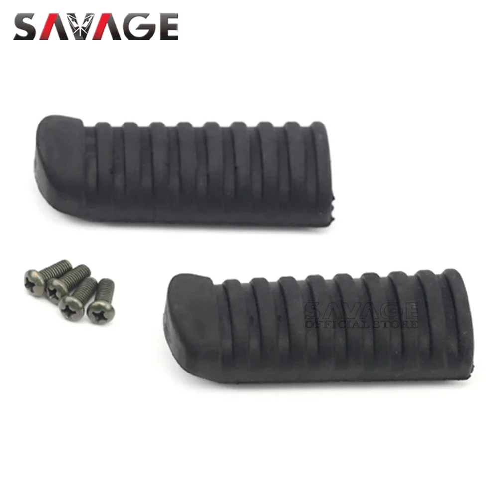 Передняя подставка для ног, резиновая крышка для KAWASAKI NINJA 250R 400R 650 1000 ZRX 400/1100/R ER6N, аксессуары для мотоциклов