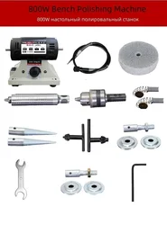 220V 800W High-Power Bench Grinder Electric Eoodworking Jade Carving Polishing machine Grinder 0.3-4mm Flexible Shaft Handle