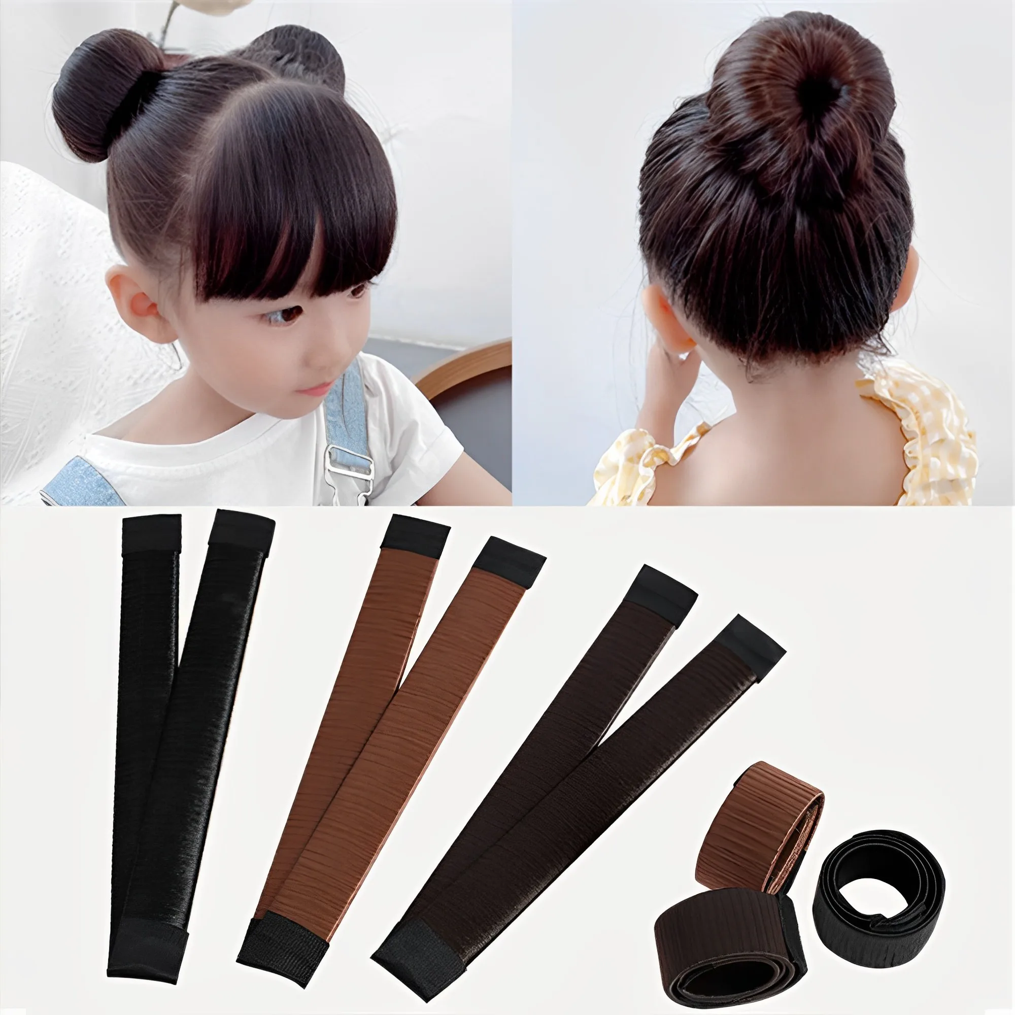 Treccia Francese Strumenti Per Capelli Styling Fai Da Te Magic Bun Maker Accessori Per Treccia Di Capelli Twist Sponge Donut Bun Maker Acconciatura Ma