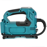 18V Lithium Battery Powered Cordless Electric Air Pump Electric Inflator Rechargable Car Tire Air Compressor Inflatable Pump 2