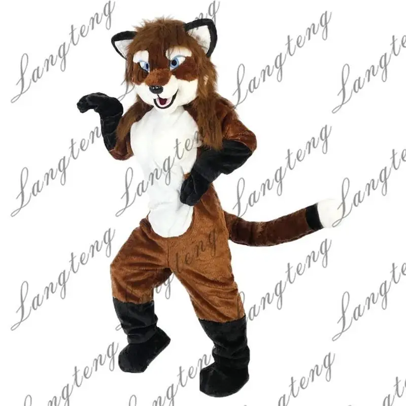 

Mr Fox Mascot Costume Fursuit Suit Cosplay Party Fancy Dress Outfits Advertising Promotion Carnival Halloween Adults Parade