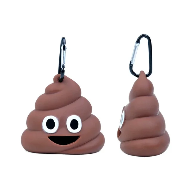 Outdoor Portable Pet Dog Waste Bag Dispenser Poop Bag Loader Cleaning Tool Pet Products Fecal Shape 6