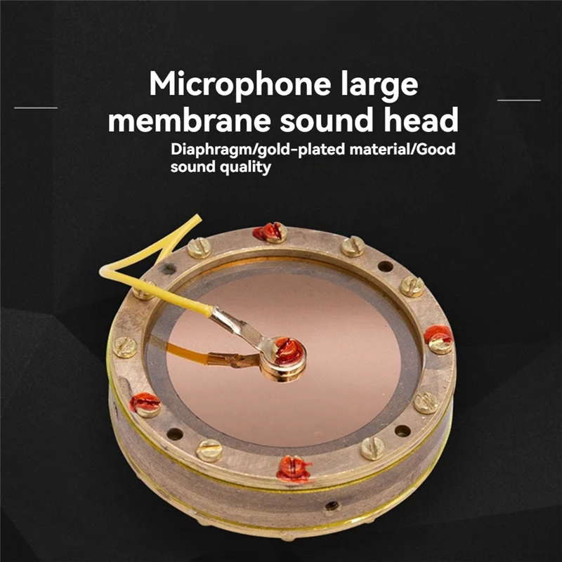 -MEOF Accessori per microfono con capsula per microfono a condensatore per registrazione con nucleo per microfono a diaframma la - immagine 3