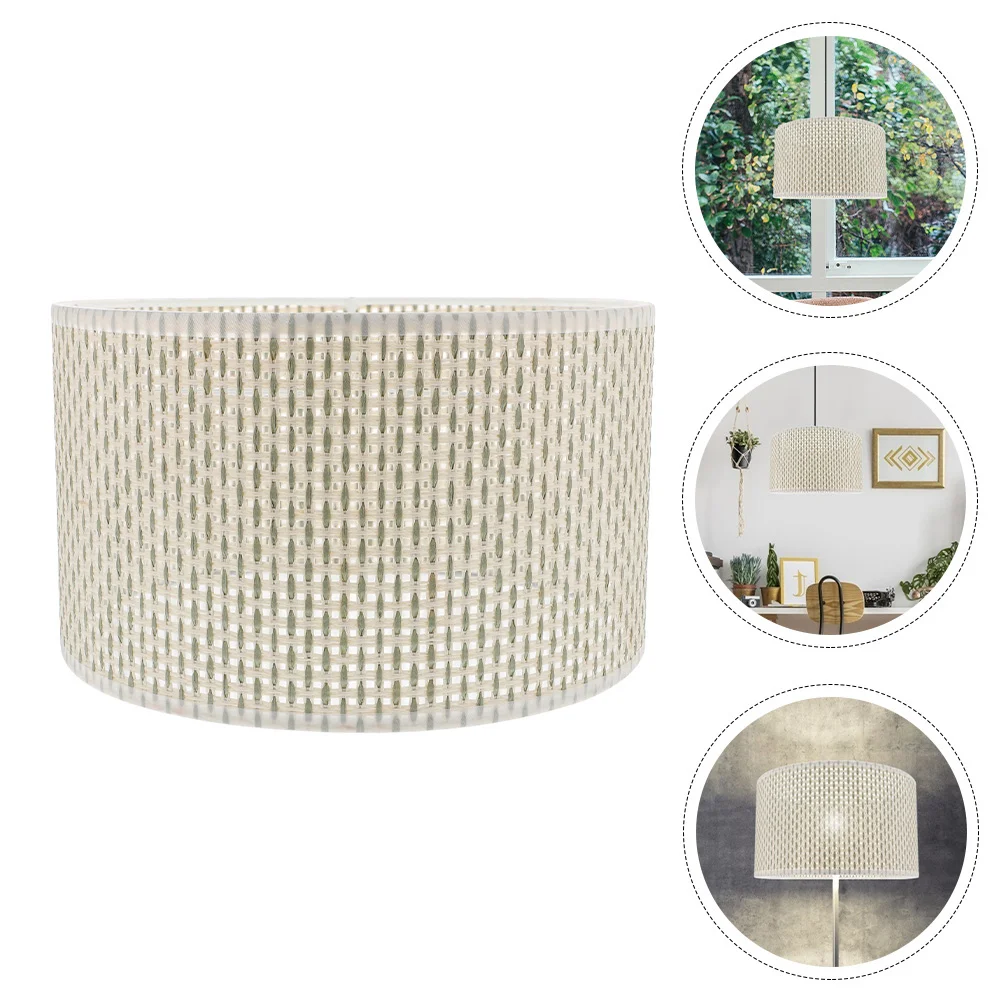 

E27 Woven Lampshade Decorative Modern Style Desk Light Accessory Ceiling Lights Chandelier Wall Table Pe Shell Sconce