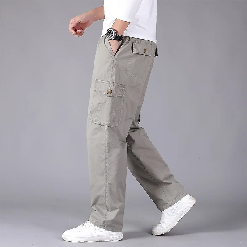 Brand Men Harem Cargo Pants Big Tall 
