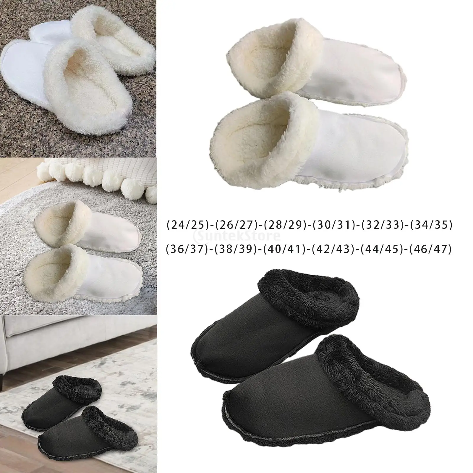 

Liner Plush Slippers Cover Slippers Plush Liner Cotton Fleece Shoe Cover Winter Warm Shoe Cover Detachable