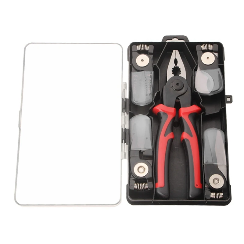 

Combination Interchangeable Pliers Set Metal+Plastic Vise Set Tool Multifunctional Interchangeable Pliers Set