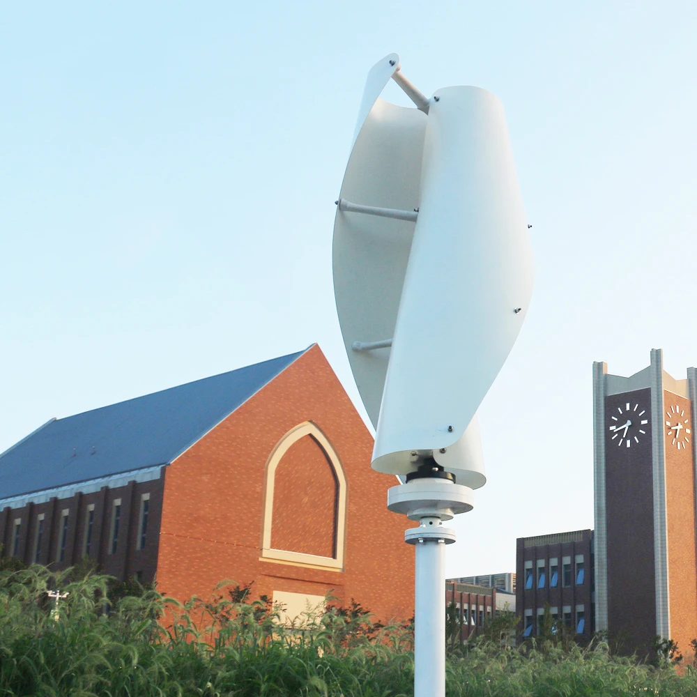 Windturbine Vrije Energie Windmolen 5kw 8kw 12V 24V 48V Verticale As Permanente Maglev Windturbine Met Mppt Controller