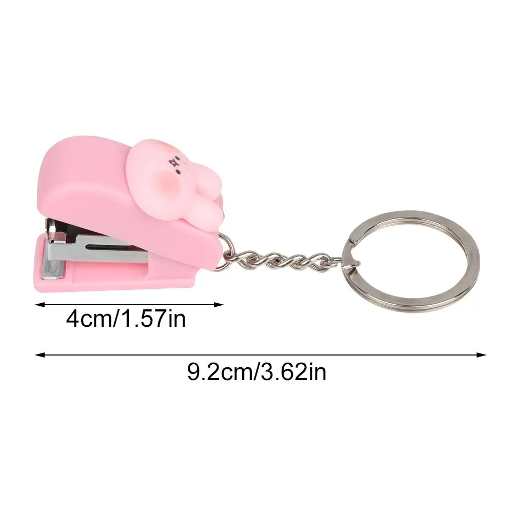 1PC Cartoon Cute Mini Stapler Portable No.10 Staples Binding Tools Stationery Office School File Organizer Supplies Push Clip, push stapler,mini stapler set,hand stapler